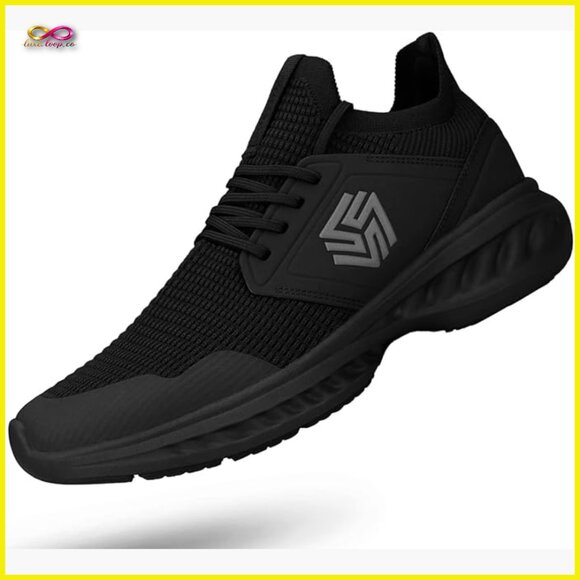 Slip On Walking Shoes Lightweight Breathable Non Slip Athletic Sneakers main image 4